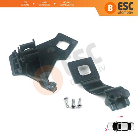 Audi A4 RS4 8K2 B8.5 A5 S5 RS5 B8.5 8T0998121B İçin Sol Ön Far Ayak Tamir Seti 