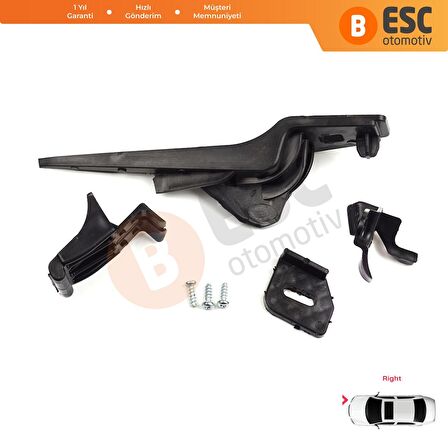 Ford Fiesta B299 B409 B479 2013-2019 D2BZ13008L İçin Sağ Ön Far Ayak Tamir Seti 