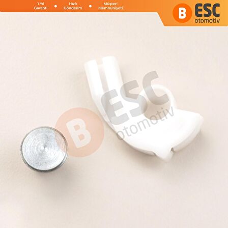 Hyundai Accent 1999-2005 için Arka Sol Cam Kriko Köşe Plastik Klipsi 8340325010