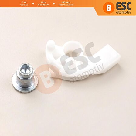 Hyundai Accent 1999-2005 için Arka Sol Cam Kriko Köşe Plastik Klipsi 8340325010