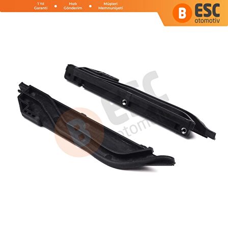 Range Rover 4 L405 Sport 2 L494 İçin Sunroof Sürgülü Tavan Hava Deflektör Kılavuz Seti LR057365