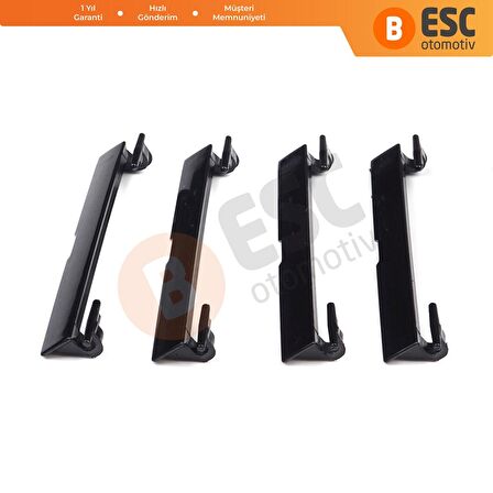 ESR630 1 Mercedes E W213 S213 İçin 4 Adet Tavan Oluk Çıta Port Kapağı 95*12 mm A2136900182