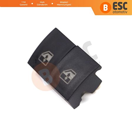 EDP105 1 Opel Astra H Zafira B Tigra B İçin 2 Adet Ön veya Arka Cam Açma Düğme Kapağı 13228699