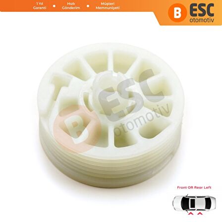 V2EWR5454 Kia Sportage MK4 QL 2017-2021 için Sol Cam Kriko Gergi Makarası 82471D9010 83471D9000