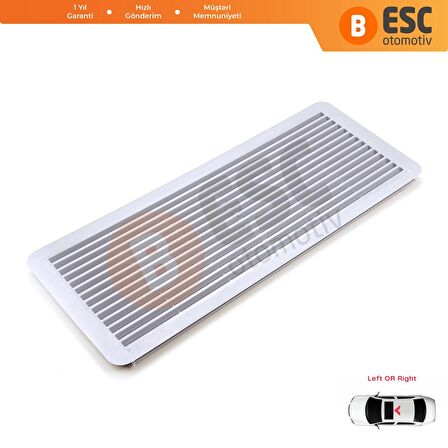 Mercedes W203 W208 W209 W210 W211 W215 W219 W220 W240 için 1 Adet Sunroof Tavan Izgarası A2117840644