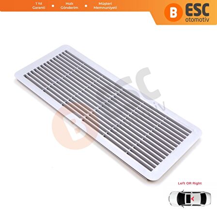 Mercedes W203 W208 W209 W210 W211 W215 W219 W220 W240 için 1 Adet Sunroof Tavan Izgarası A2117840644