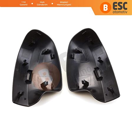 Dacia Duster 1 Sandero 2 Logan 2 için Sağ Sol Yan Dış Ayna Kapağı 963736915R, 963747198R