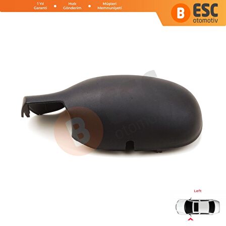ESP1105-1 Renault Clio 2 Symbol Megane Scenic 1 Thalia 1 için Sol Yan Dış Ayna Kapağı 7701471854