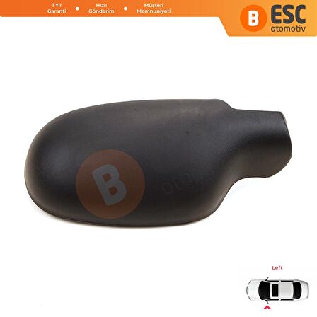 ESP1105-1 Renault Clio 2 Symbol Megane Scenic 1 Thalia 1 için Sol Yan Dış Ayna Kapağı 7701471854