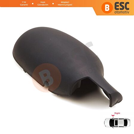 ESP1105-2 Renault Clio 2 Symbol Megane Scenic 1 Thalia 1 için Sağ Yan Dış Ayna Kapağı 7701471855