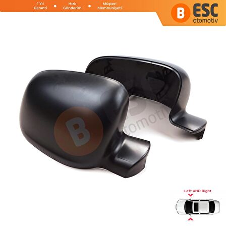 Renault Kangoo Citan W415 W420 Townstar NV250 için Sağ Sol Yan Ayna Kapağı 963736915R 963747198R 