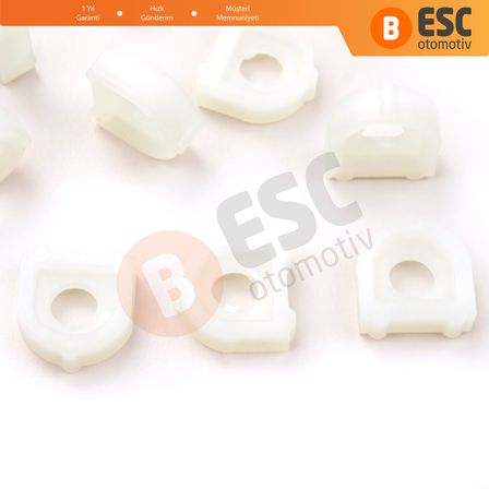 10 Adet Cam Kriko İndirme Kaldırma Mekanizma Kablo Ucu Halat Dübeli Tip BCP001