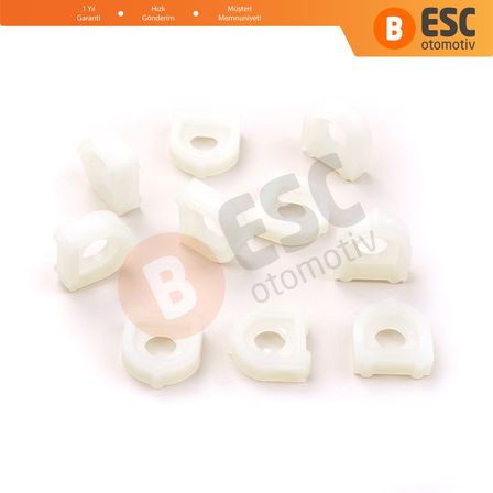 10 Adet Cam Kriko İndirme Kaldırma Mekanizma Kablo Ucu Halat Dübeli Tip BCP001