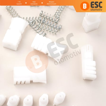 10 Adet Cam Kriko İndirme Kaldırma Mekanizma Kablo Ucu Halat Dübeli Tip BCP029