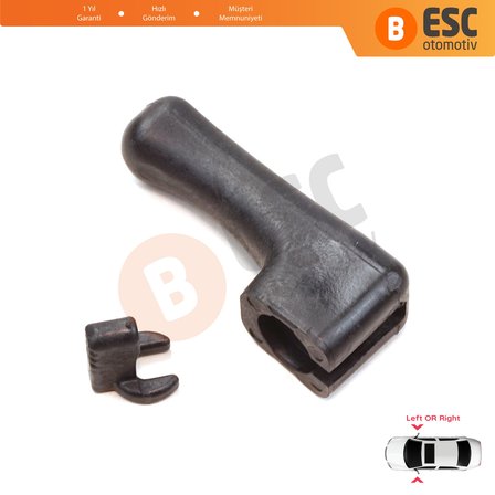 Mercedes W115 W116 W123 W124 W126 W201 A2018100054 İçin Dış Dikiz Aynası Manuel Kontrol Kolu