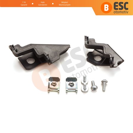 VW Polo MK5 6R 6C 61 2009-2016 6C0998226 İçin Sağ Ön Far Ayak Tamir Seti 
