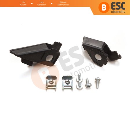 VW Polo MK5 6R 6C 61 2009-2016 6C0998226 İçin Sağ Ön Far Ayak Tamir Seti 