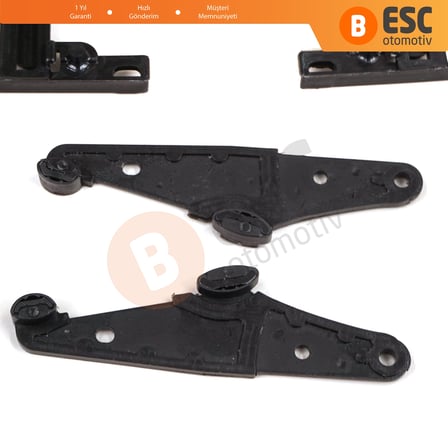 Hyundai i30 i30 CW 2007-2012 için Sunroof Tavan Perde Kızak Tamir Seti Metal Ayar Kollu 50006393