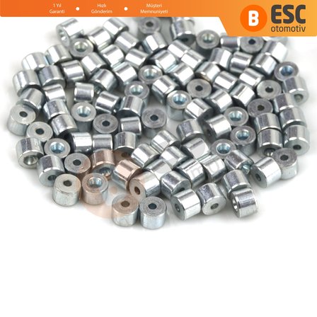 BCR004 Cam Kriko Kablo Halat Uç Pimi Tutma Perçini 5.5x4/1.7 mm 100 Adet