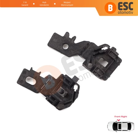 Nissan Primera MK3 P12 2001-2008 Qashqai MK1 J10 2006-2013 İçin Ön Sağ Cam Kriko Tamir Klips Seti