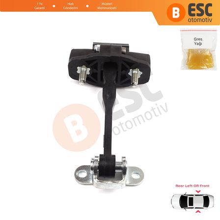 Alfa Romeo 159 939 2004–2011 50510941 İçin Arka Sağ veya Sol Kapı Gergi Yayı
