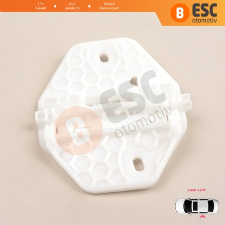 Renault Clio MK2 BB CB Thalia MK1 LB Symbol MK1 8200232508 İçin Arka Sol Cam Kriko Plastiği
