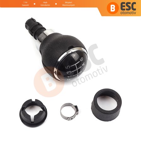 VW Golf Jetta MK5 MK6 Touran MK1 Caddy MK3 Eos Scirocco MK3 1K0711113 için 6 İleri Vites Topuzu