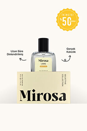 Mirosa Libre Selective Dinlendirilmiş Kalıcı Kadın Parfümü Premium EDP 50ml S109