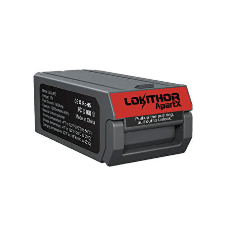 Lokithor LIPO 14.8Volt Li-Polimer 1500A Takviye Gücü APARTX ile Uyumlu Yedek Akü