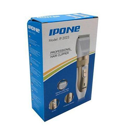 Ipone IP 2023 Döner Başlıklı Kablosuz Kuru Sakal Kesme Makinesi 