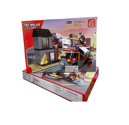 374 Parça İtfaiye Kurtarma Lego seti 0808