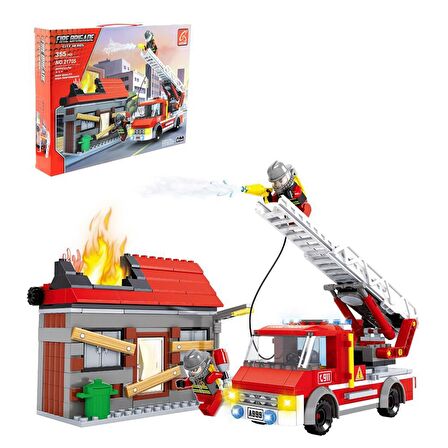Ausını 355 Parça İtfaiye Mini Lego Seti