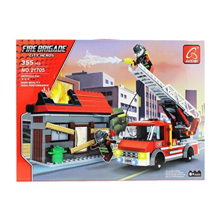 Ausını 355 Parça İtfaiye Mini Lego Seti