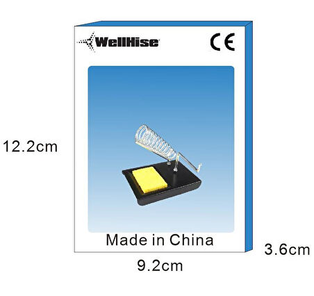 WellHise ETK-10  Havya Standı Lehim Makara Tutuculu