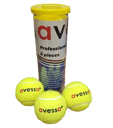 Premium Hobi Oyun Sarı TT-800 Yellow Maç Tenis Topu 3'LÜ Tüpte