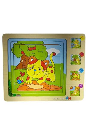 Filipp Pp-36 Ahşap Puzzle 9-12-16-20 Pcs