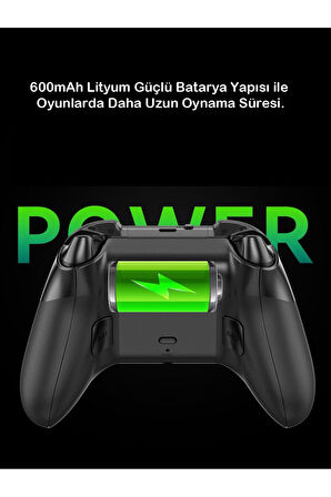 G11 Wireless 2.4g Mekanik Tetikleyici Ps3,ps4,nintendo Switch,pc Oyun Kolu