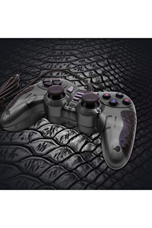 Pc Uyumlu Usb Dual Shock Titreşimli Joystick Oyun Kolu-cfl-2586