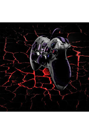 Pc Uyumlu Usb Dual Shock Titreşimli Joystick Oyun Kolu-cfl-2586