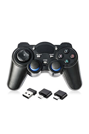 F360 2.4ghz Pc/tv Box/android Telefon Tablet Uyumlu Joystick Gamepad Kontroller