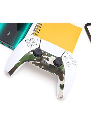 Ps5 Dualsense Oyun Kolu Kamuflaj Dekoratif Plastik Kaplama