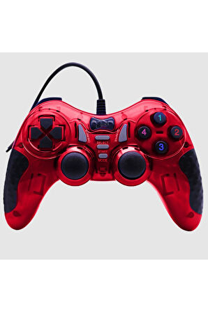 Pc Uyumlu Usb Dual Shock Titreşimli Joystick Oyun Kolu-cfl-2586