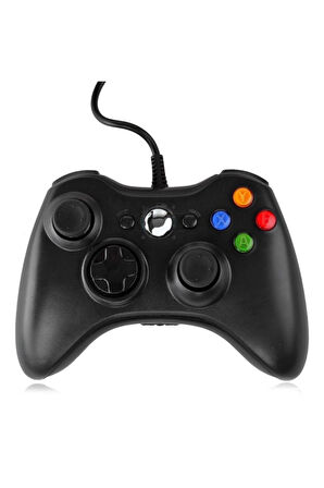 Xbox 360 Uyumlu Titreşimli Kablolu Analog Oyun Kolu