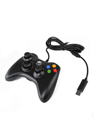 Xbox 360 Uyumlu Titreşimli Kablolu Analog Oyun Kolu