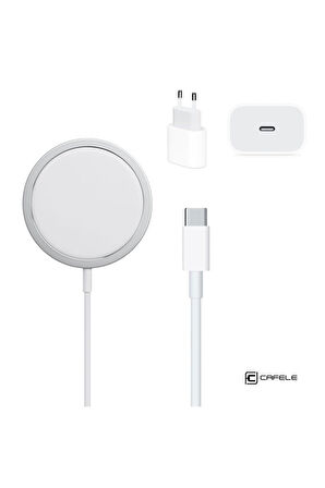 3 In 1 Iphone 12 Serisi Apple Magsafe Şarj Ve 20w Pd Hızlı Şarj Seti