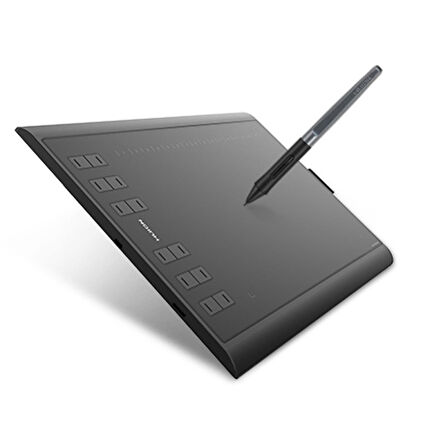 Huion InspiroyH1060P 8192 Kademe Basınç Hassasiyetli, 5080LPI Çözünürlük,Pilsiz Kalemli, Android Uyumlu Grafik Tablet (HUH1060P)