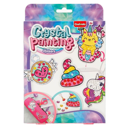 Crystal Painting Stickers Unicorn Kristal Boyama Seti - El Beceri Hobi ve Etkinlik Yapıştırma Seti