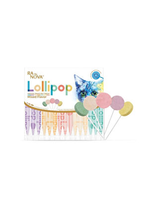 Ranova Lolipop Kediler İçin Karışık Lezzetli Ödül Maması 1,4 gr 15 Adet