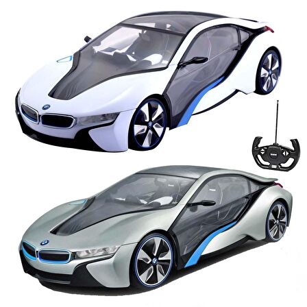 1:14 BMW İ8 Uzaktan Kumandalı Işıklı Araba - Gri