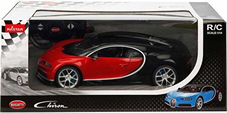 Rastar R/c 1/14 Uzaktan Kumandalı Bugatti Chiron Işıklı Araba -Kirmizi